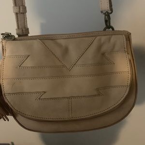 Lucky brand leather crossbody